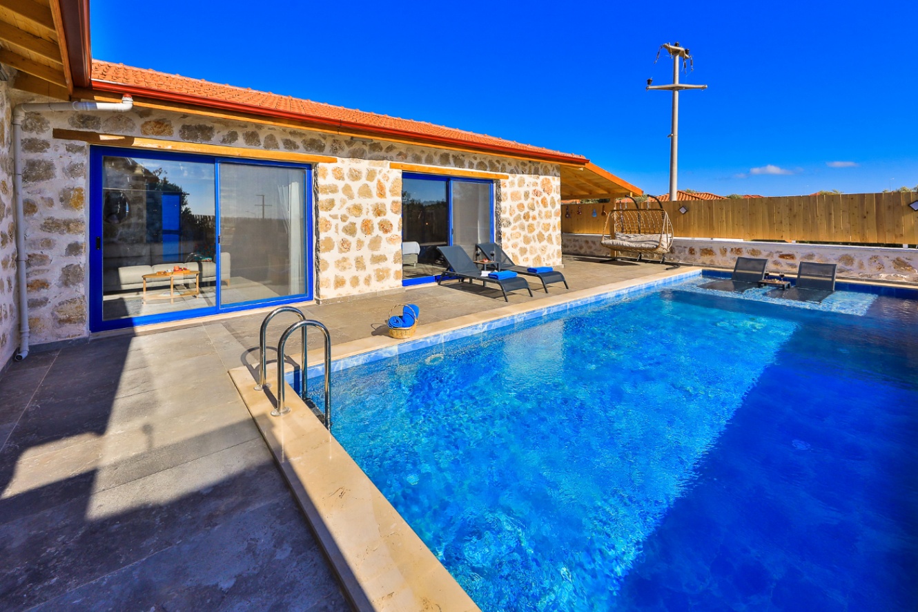 Villa Patara Flower Blue 5